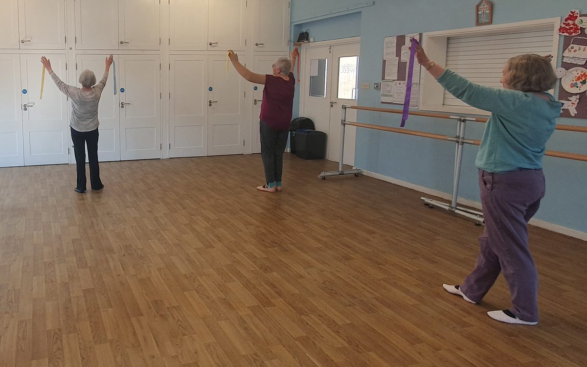 Silver Swans ballet class